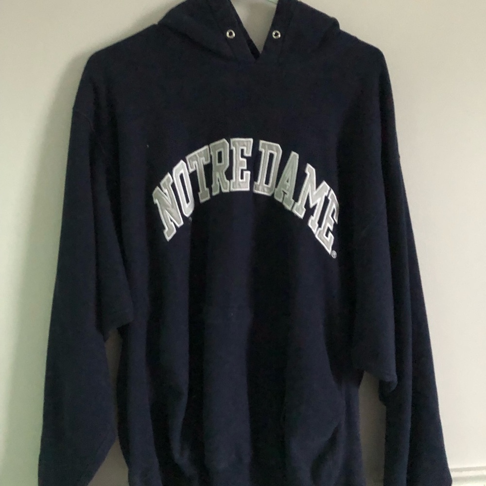 Men’s Notre Dame College hoodie Vintage